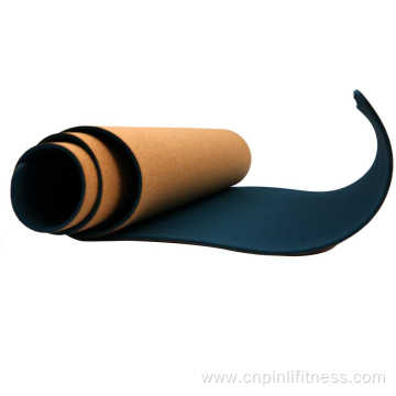 Eco-friendly cork and TPE Yoga mat